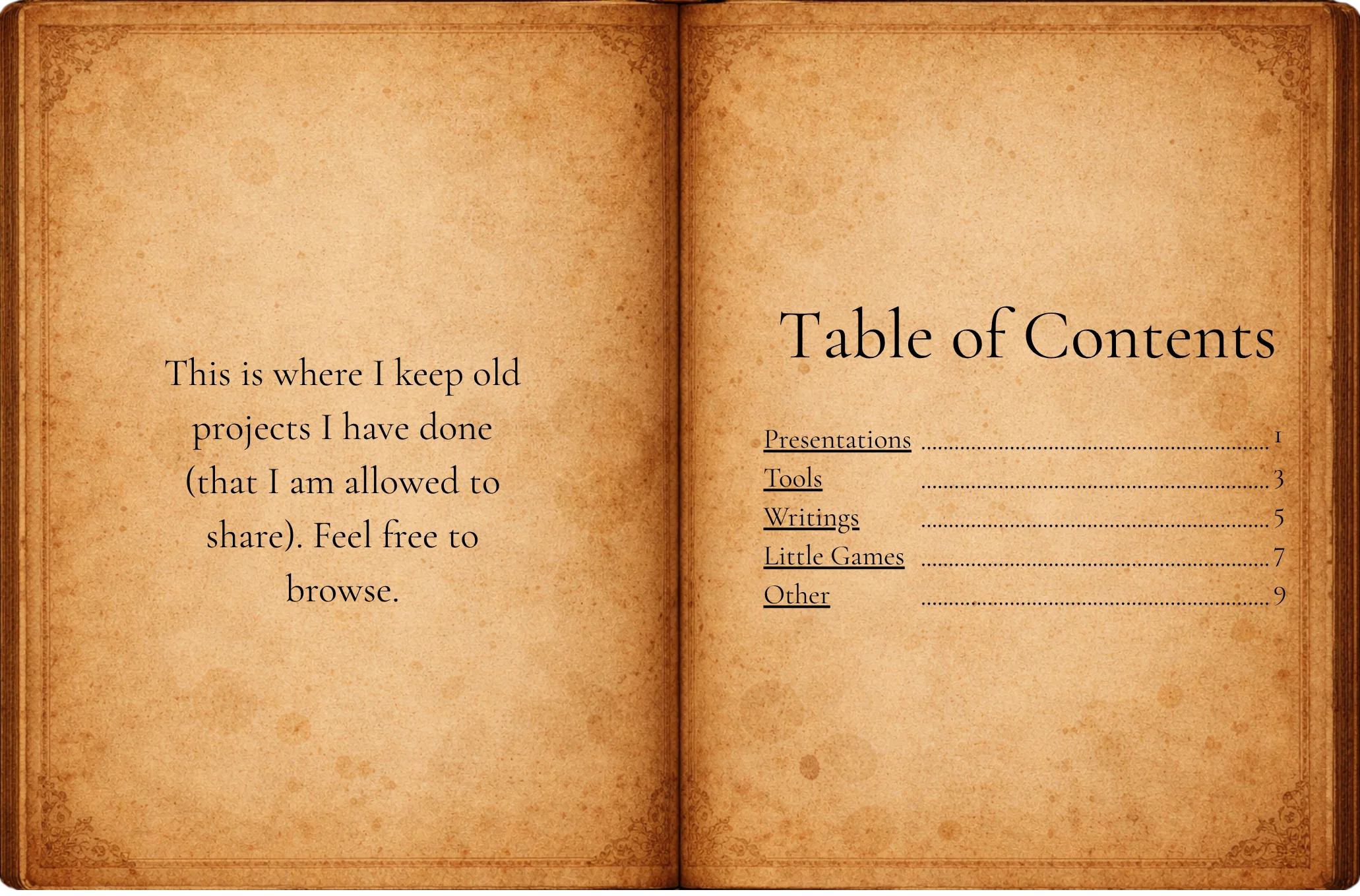 Old Projects